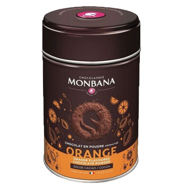 Monbana chocoladedrank orange (250gr)