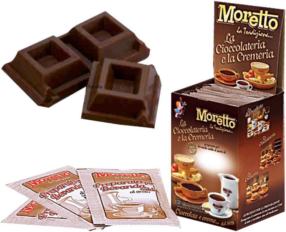 Moretto chocoladedrank 24 - Donkere Chocolade (12 stuks X 30g)