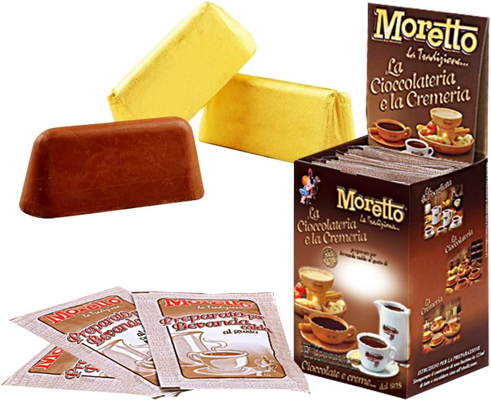 Moretto chocoladedrank 31 - GIANDUIA (12 stuks X 30g) afbeelding