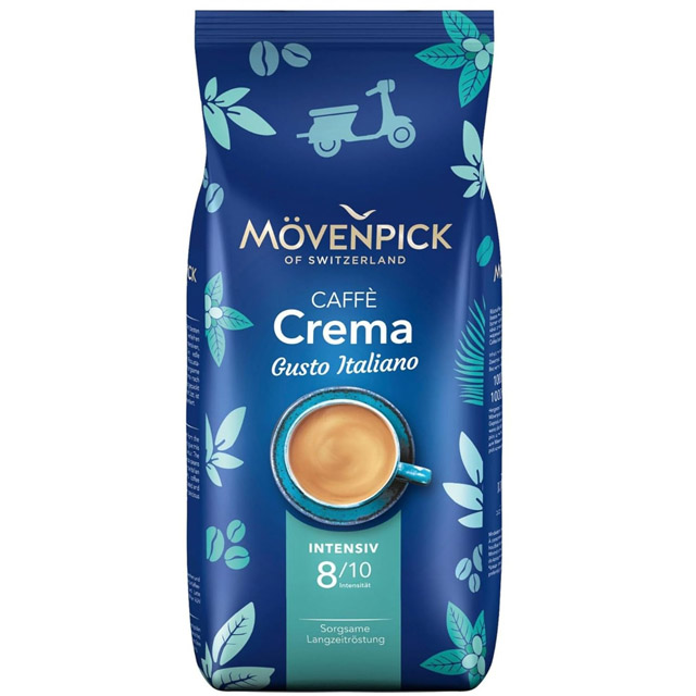 Mövenpick koffiebonen Caffe Crema GUSTO ITALIANO (1kg) afbeelding