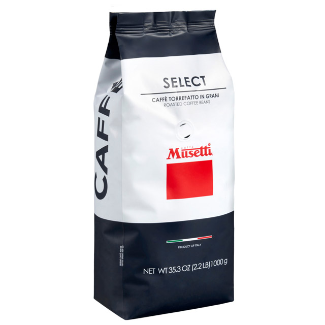 Musetti koffiebonen Select (1Kg)