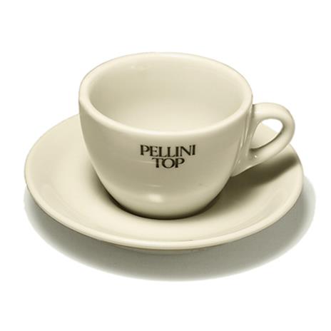 Pellini cappuccino tas en ondertas