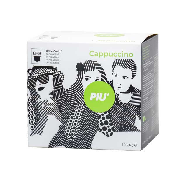 Piu Dolce Gusto capsules CAPPUCCINO (2x8stuks)
