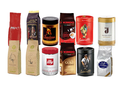 Proefpakket koffiebonen 12 soorten (3 kg)