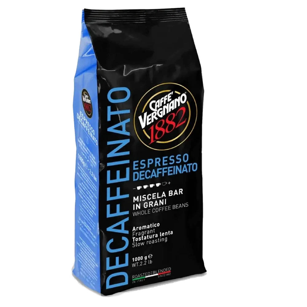 Vergnano Caff&egrave;  koffiebonen DECAFFEINATO (1kg)