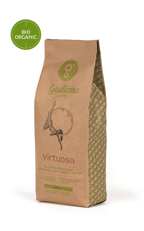 Giuliano Caff koffiebonen Virtuosa BIO (1kg)